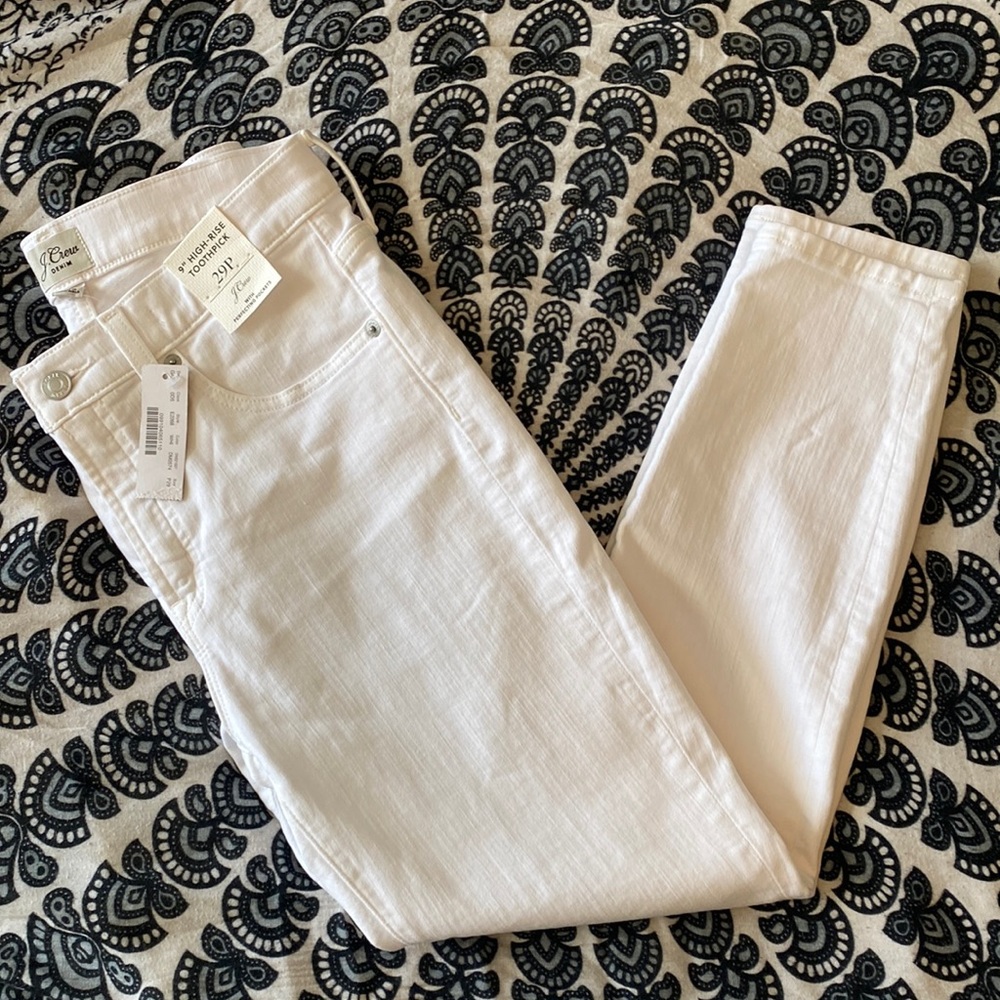 J. Crew 9” High-rise Toothpick jeans - Size 29P - NWT